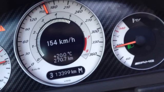 C55 AMG Kompressor, Supercharged T-Model with CLK DTM engine, acceleration 50-150 km/h смотреть онлайн