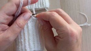 Гетры спицами из Ангоры.