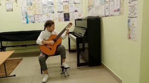 "Andantino" Маттео Каркасси Белякова Полина 20 ДМШИ.