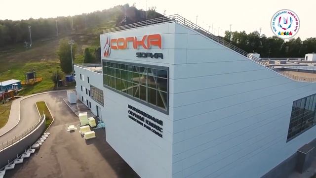 Объкты с НФС КРАСПАН: здание многофункционального спортивного комплекса "Сопка", Красноярск смотреть онлайн