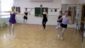 Классический танец на пуантах продвинутый уровень!