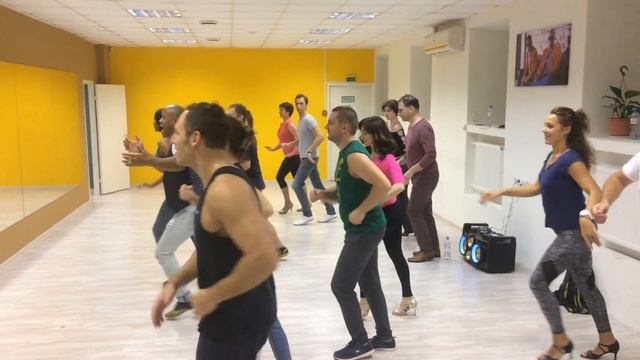 Репетиция номера к концерту Алексея Чумакова 