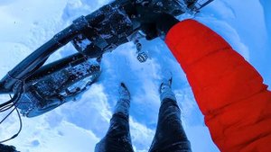 Зимний тест на проходимость электро фэтбайк 3000w
