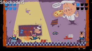 Прохождение всех боссов, без урона на ранг P в игре Pizza Tower