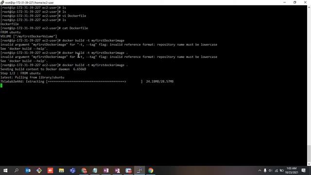Lecture 11 Creating volume from docker file and sharing Docker Volume to another container смотреть онлайн