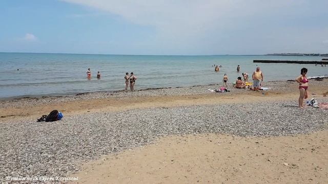 Крым. село Песчаное. Цены на жилье / Обзор пляжа. 2017 смотреть онлайн