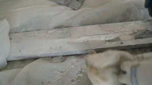 Очистка инструмента от цементного раствора