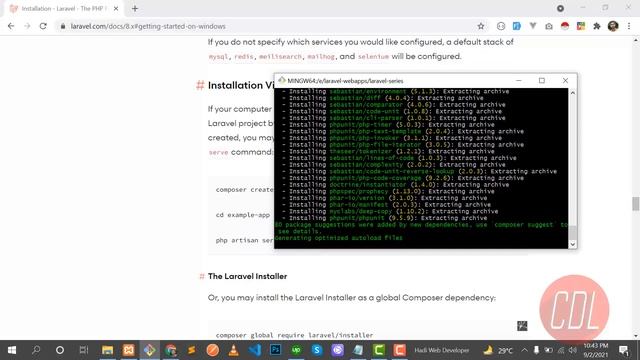(03) Create our first Laravel App | Create new Laravel project | Laravel step by step guide