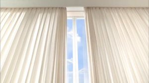 Электро гардина для умного дома Dooya