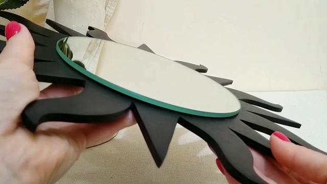 Зеркало солнце чёрный (видео обзор)