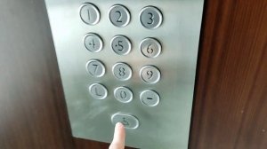 ⚡Лифты Mitsubishi Nexway 2012 г. с системой DOAS @ Отель Fairmont***** (МФК Flame Towers, г. Баку)