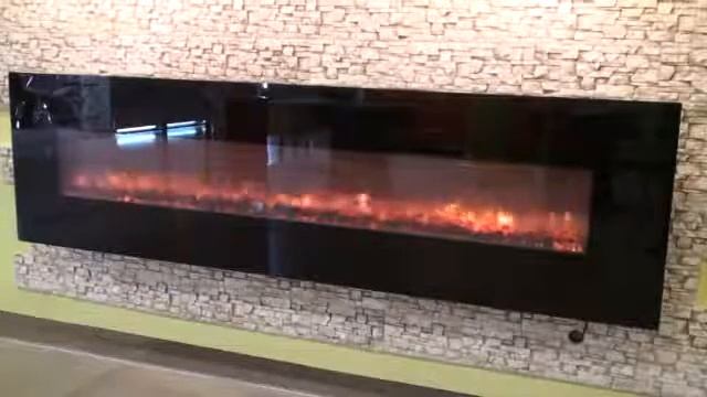 Настенный электрокамин Genius 240 в магазине Биокамин.рф смотреть онлайн