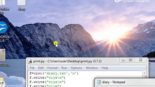 f.write() and f.seek() in python | file handling in python| part 7