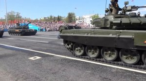 Перевозка военной техники на парад Победы.

2018 год.