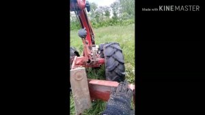 Настройка плуга к мотоблоку.