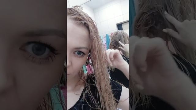 Лёгкое затемнение корней смотреть онлайн