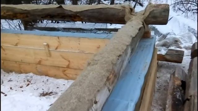 177ой день в деревне Начало сборки сруба смотреть онлайн