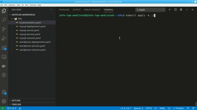 Instala tu aplicación wordpress + mysql con un solo comando!! kubernetes / Minikube. смотреть онлайн