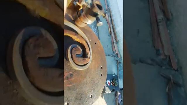 Холодная ковка, самодельный станок. смотреть онлайн