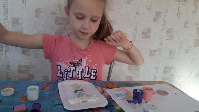 Анел. Рскрашивание ангелы из соленого теста. смотреть онлайн