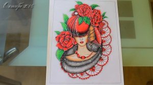 Мой прогресс в раскрасках антистресс за 2 года. Как научиться красиво раскрашивать