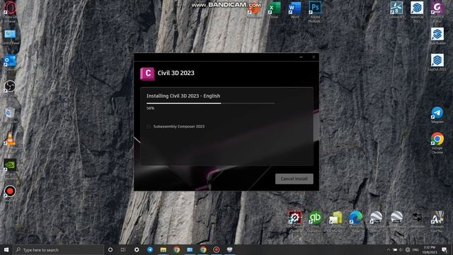 Installation Autodesk Civil 3D 2023