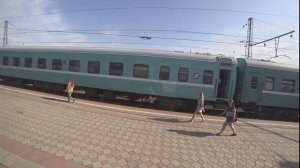 325) "СКС-23". Поездка на поезде 250 Новокузнецк — Адлер от Омска до Оренбурга в купе.