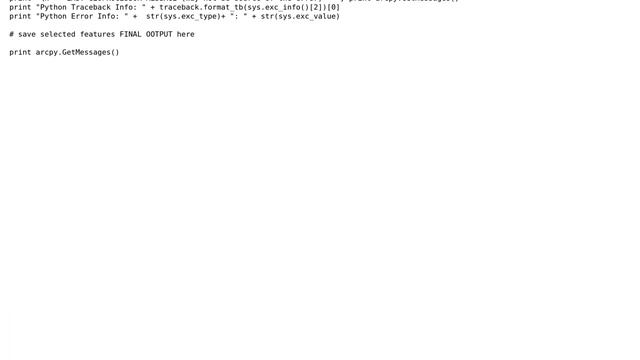 GIS: Where clause problems when all parts are user input variables