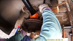 Часть13. Сборка передней подвески Ford Sierra.