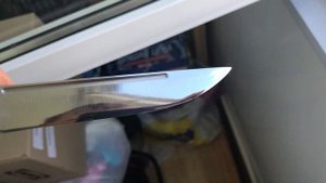 Восстановление сатина на клинке Owl knife