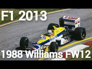 F1 2013 1980s Content | Estoril | 1988 Williams FW12