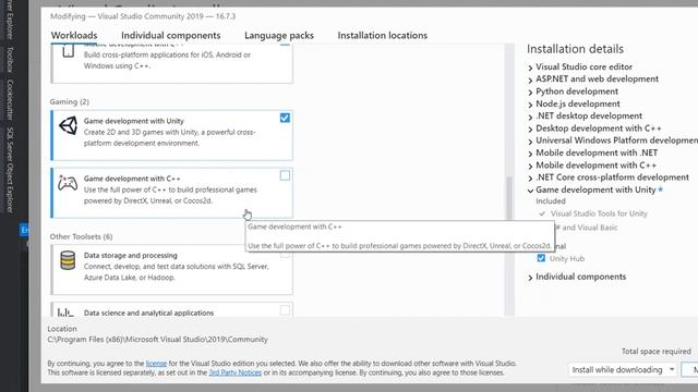 Game Development on Visual Studio 2019(Getting Started)