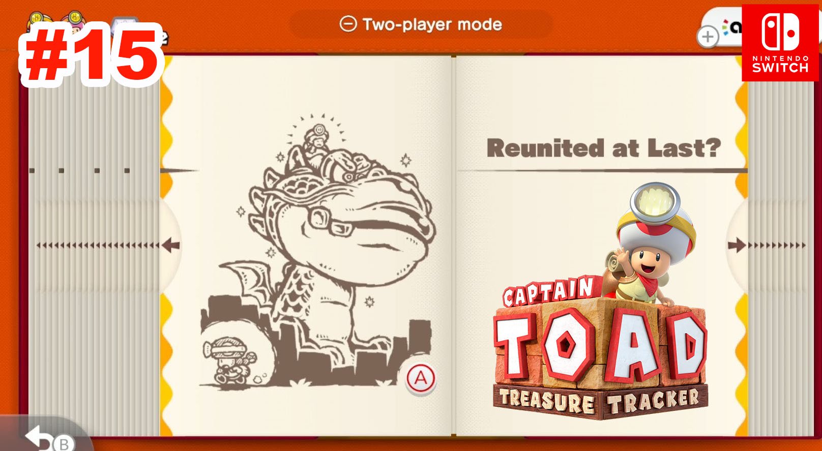 15 - Эпизод №3. Captain Toad: Treasure Tracker. Reunited At Last. Nintendo Switch.