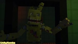 "Afton family" Fnaf song [Minecraft Animations]