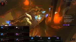 Diablo 3: НОВАЯ ТОП Чародейка Магическая сфера в сете Шедевр Дельсира  2.6.10