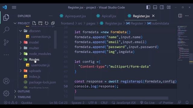 Mernstack user Profile App | project #mernstack#expressjs #reactjs #nodejstutorial #hindi #mongodb