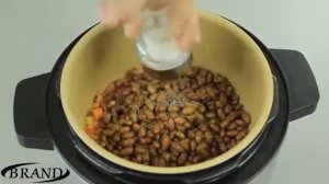 Фасоль с овощами в скороварке мультиварке Brand 6050