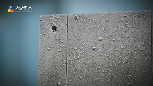 203. Эффект бетона для стеновых панелей из МДФ