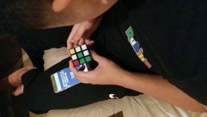(4.59) Rubik's Speed Cube out of box