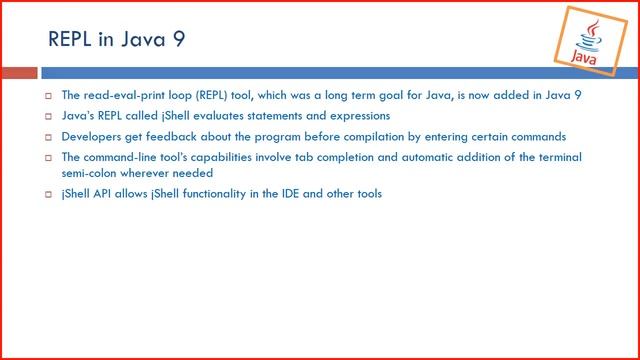 Java 9 – The Ninth Step for Java