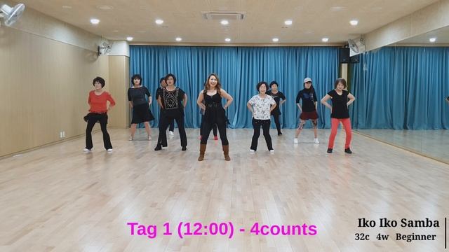 Iko Iko Samba Line Dance (Beginner 32c 4w) Chika Hapsari & Roosamekto Mamek (ULD Bekasi) смотреть онлайн