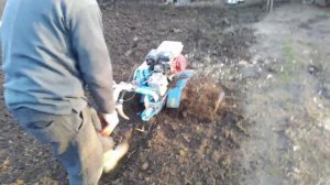 Как вспахать огород маленький огород без следов от мотоблока