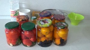 МОХИТО - маринованные помидоры с мятой и мёдом на зиму