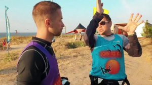 Учим первые прыжки на кайте