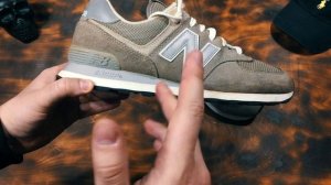 Лучшие New balance ? Обзор New balance 574 "Grey Reflective" & on feet .