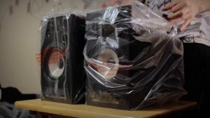 BEHRINGER MS40 Studio Monitor Unboxing