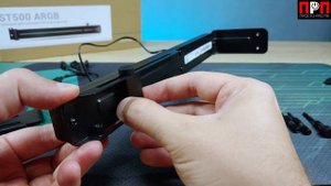 Универсальный держатель для видеокарты - Deepcool ST500 ARGB. С ним вес видеокарты не проблема.