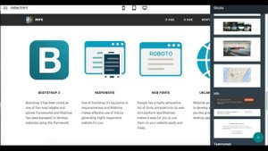 Обзор бесплатного конструктора сайтов Mobirise