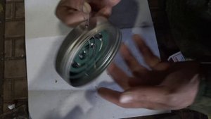 Банка для спирали от комаров Простое средство защиты от гнуса у костра или на ходу