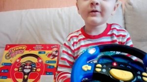 Игрушка для маленьких водителей _ Play Smart распаковка детского музыкального руля.